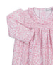 Fall Blooms Pink Smocked Dress Set