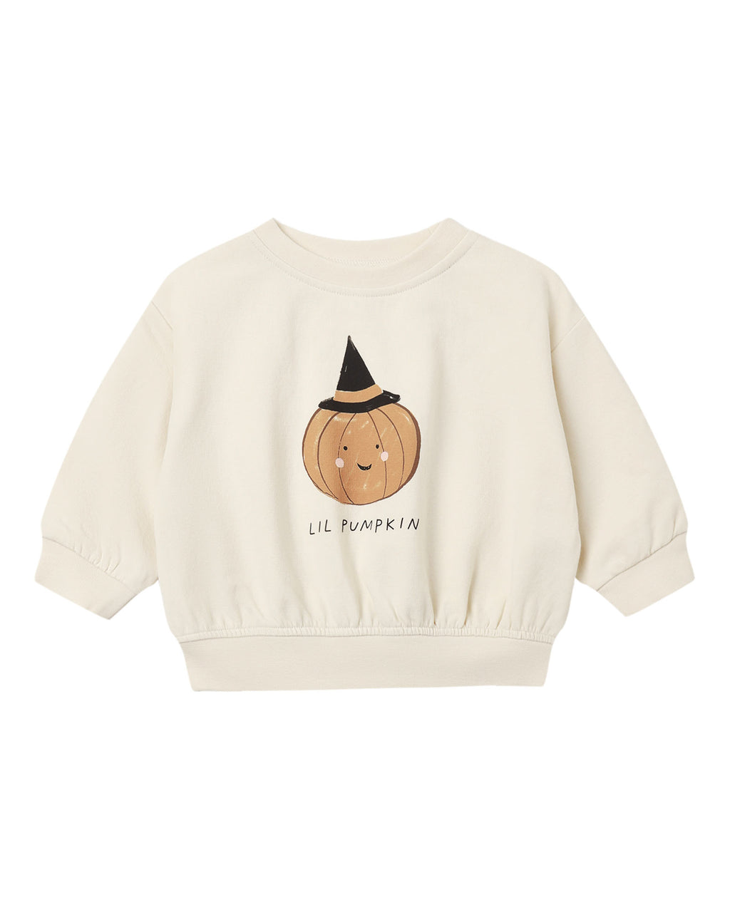 RELAXED FLEECE SWEATSHIRT LIL PUMPKIN