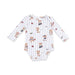 Mixed Sports Bears  Long Sleeve Bodysuit