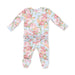 Angeline Floral  2 Way Ruffle Back Zipper Footie