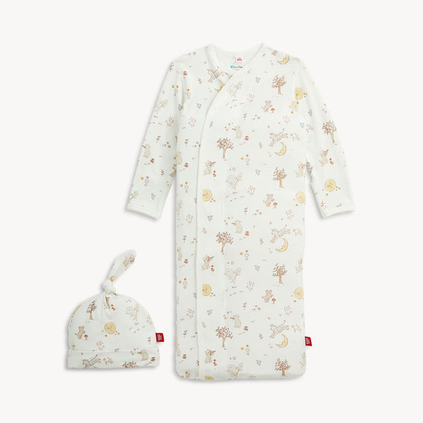Bedtime Rhymes Modal Gown + Hat Set