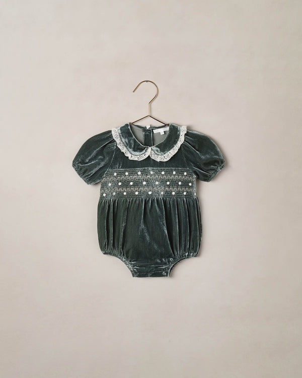ELIZABETH ROMPER GREEN