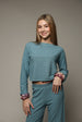 HACCI RIB: L/S CROSSCUT PULLOVER