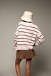 SWEATER: STRIPE JUMPER - Pink Stripe