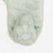 Soft Spruce Minky Bear Footie