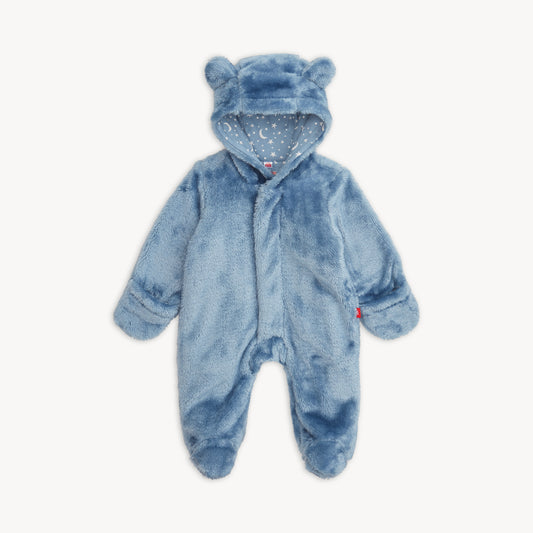 Winter Sky Minky Magnetic Pram