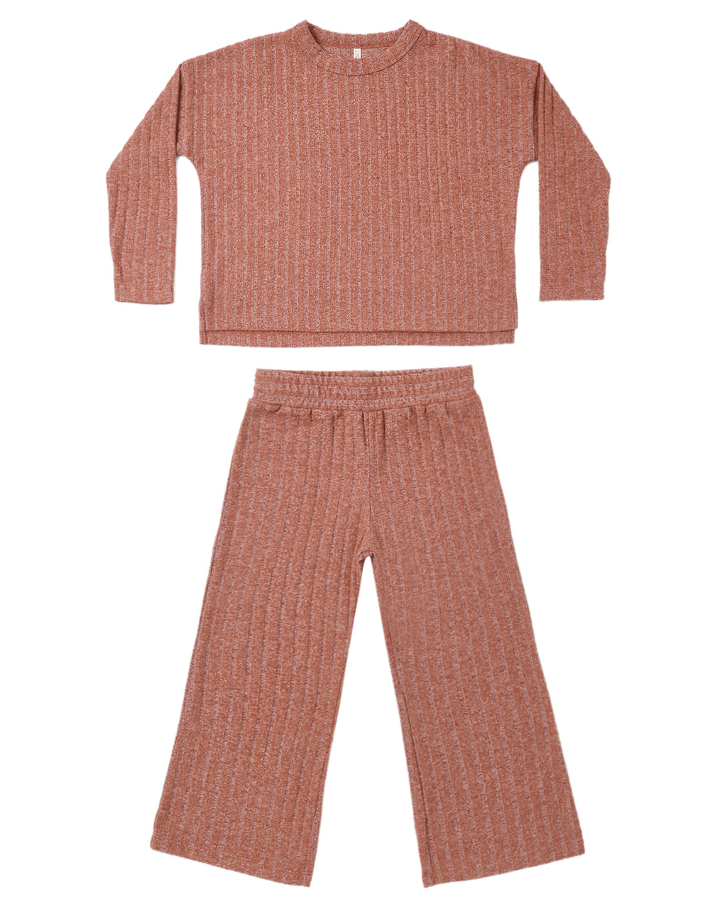 Cozy Rib Knit Set Ruby