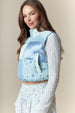Fancy patchwork puff vest