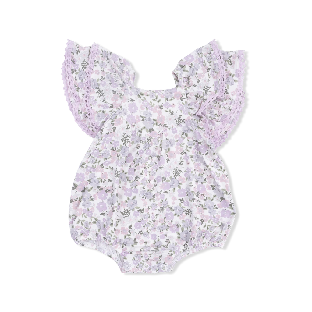 Shannon Floral  V-Neck Bubble