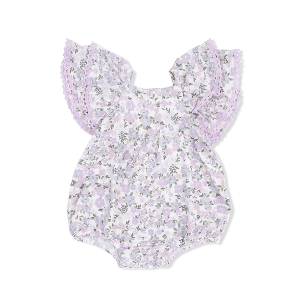 Shannon Floral  V-Neck Bubble