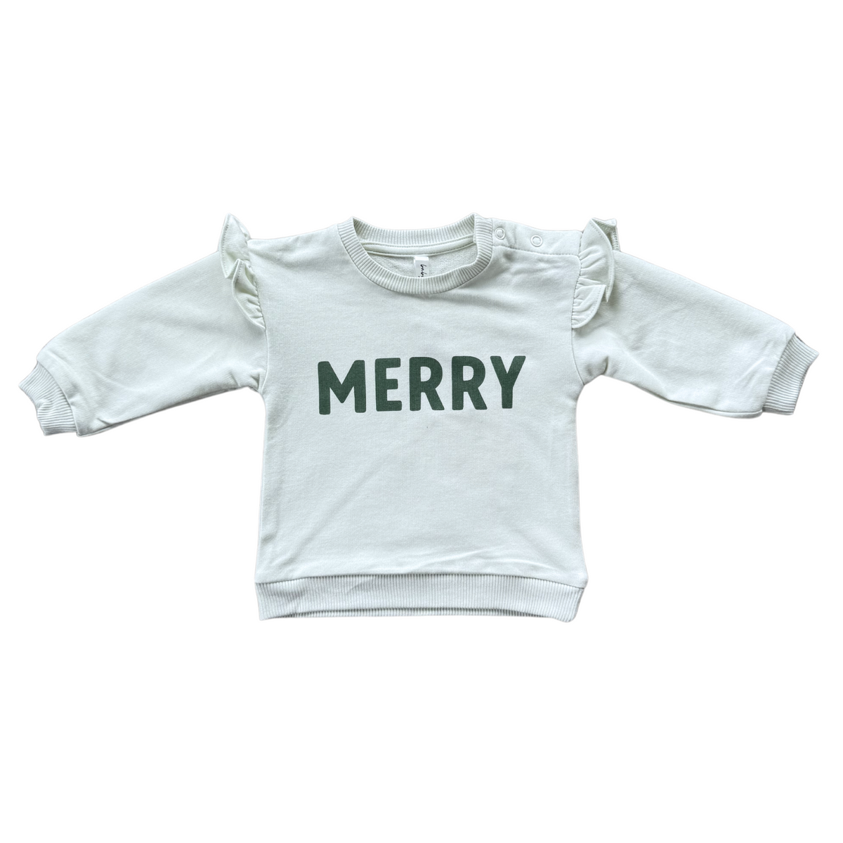 RUFFLE SWEATSHIRT