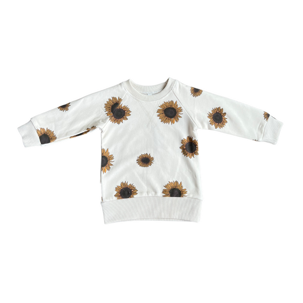 FLEECE SWEATSHIRT - SUNFLOWER