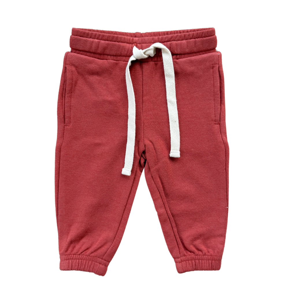 JOGGERS - BERRY RED