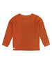 Waffle Knit Long Sleeve Crew Neck Shirt