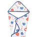 PREMIUM BABY KNIT HOODED TOWEL - ALL STAR