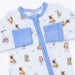 Bestie Dogs Blue - Convertible Romper