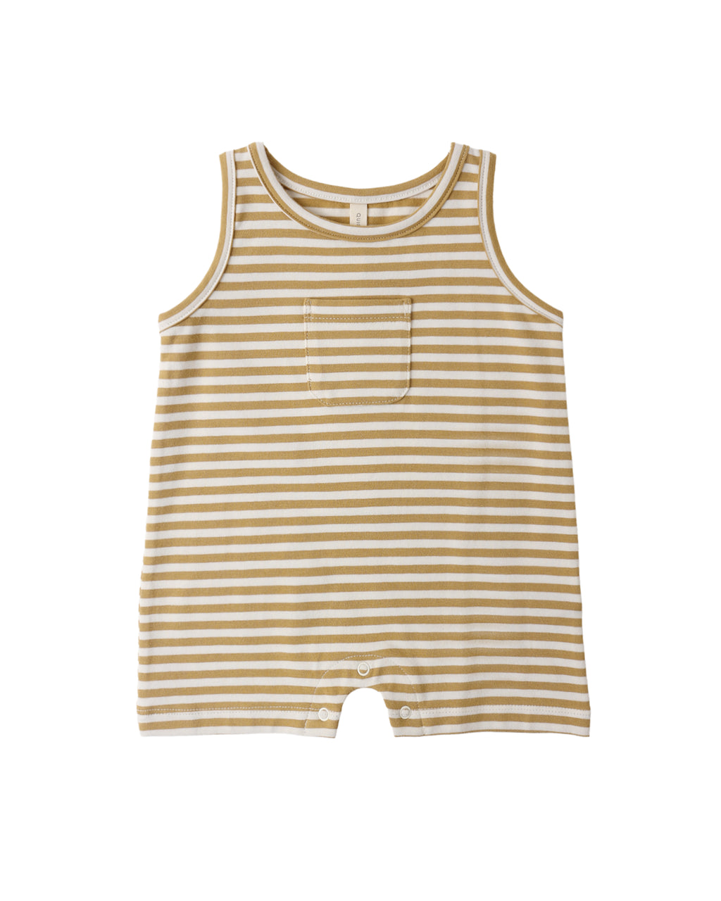SLEEVELESS ONE-PIECE HONEY STRIPE