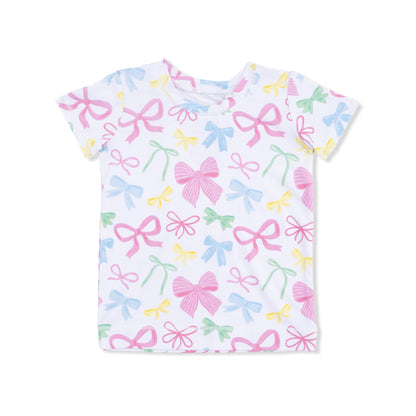 Sweet Bows  Loungewear Short Set