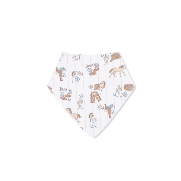 Cowboy Nursery  Bandana Bib