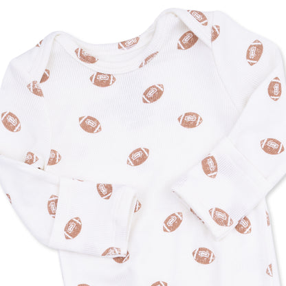 Mini Footballs - Knotted Gown And Knotted Hat