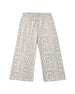 WIDE LEG SWEATPANT BLUE LEOPARD