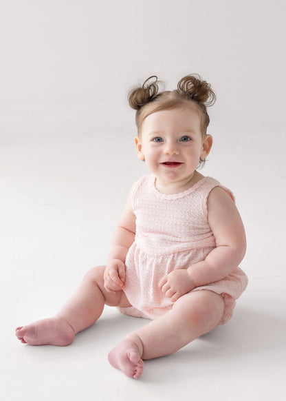 PINK CLOUD ROMPER