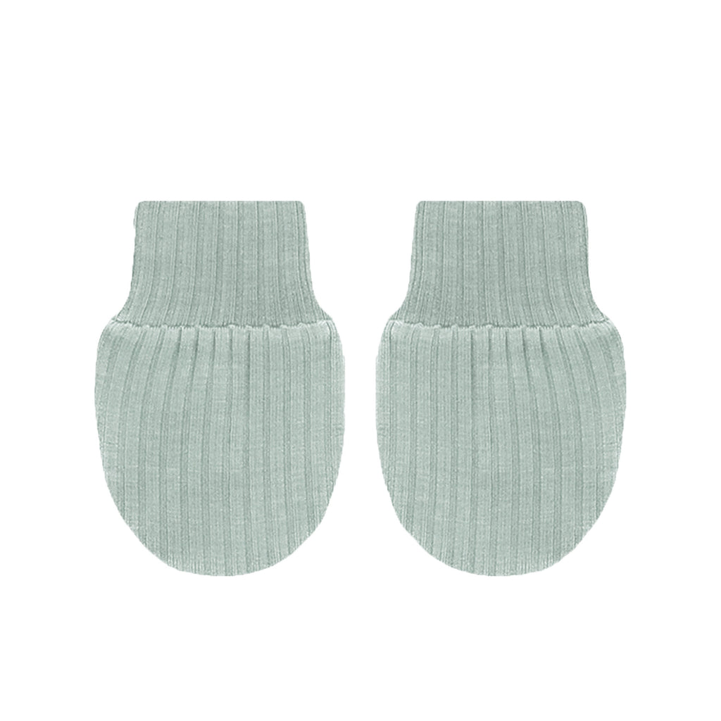Ribbed No Scratch Mittens