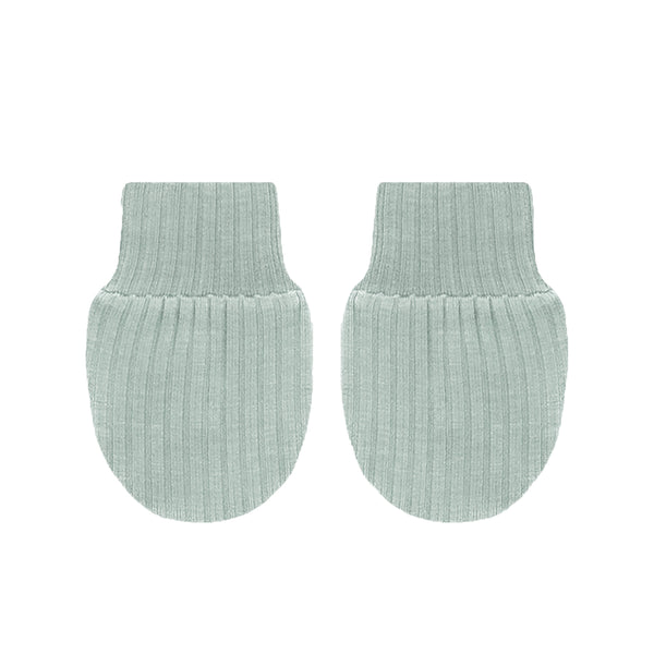 Ribbed No Scratch Mittens