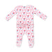 Leslie Rose - 2 Way Ruffle Back Zipper Footie