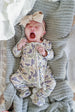 RUFFLE BAMBOO ZIPPER FOOTIE | CAMO CUTIE