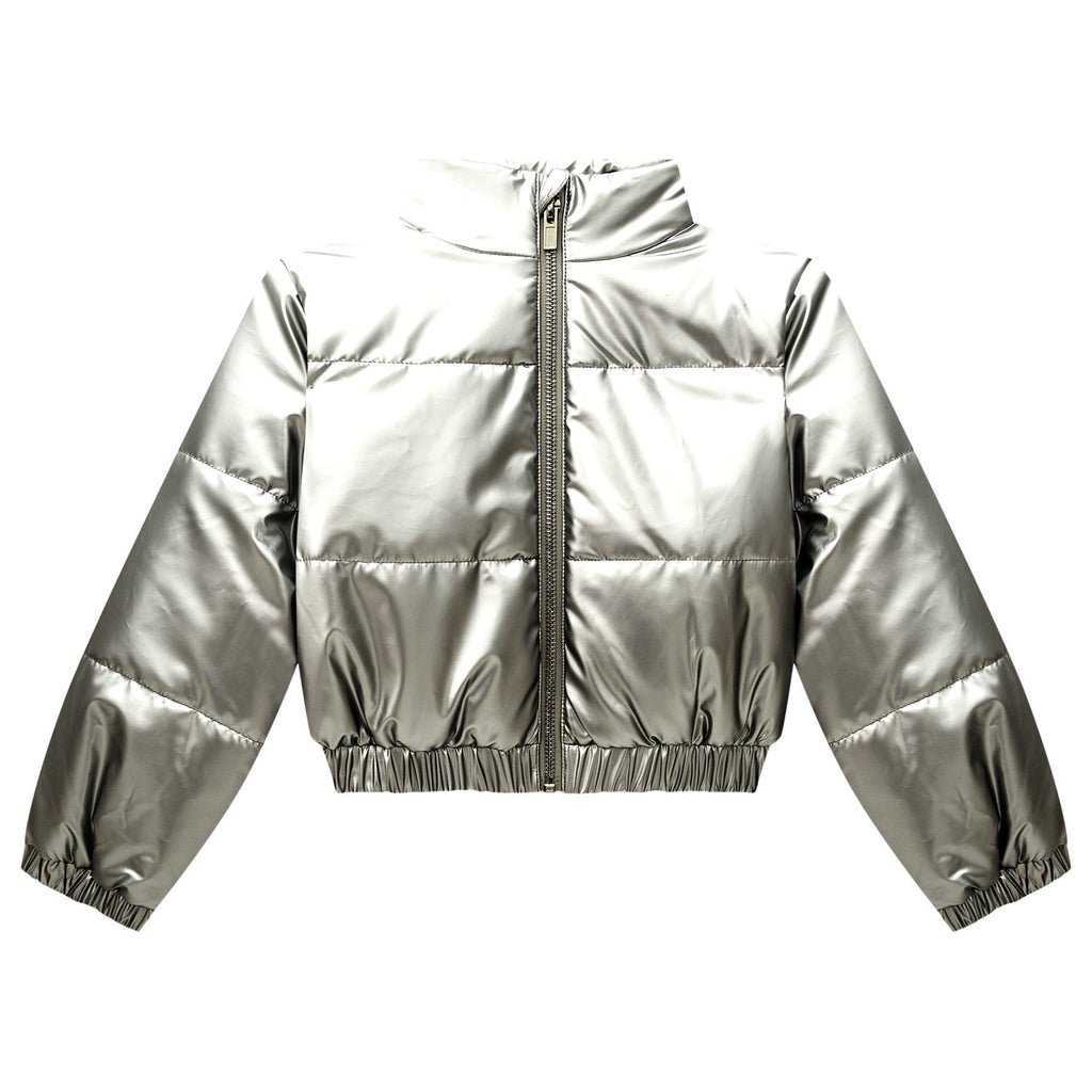 PUFF JACKET - Silver