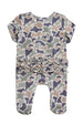 RUFFLE BAMBOO ZIPPER FOOTIE | CAMO CUTIE