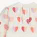 HEARTS BRUSHED FLEECE MAGNETIC SWEATDRESS