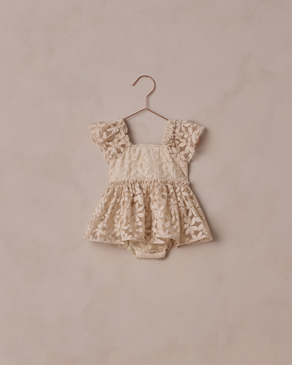 MARGOT ROMPER | EMBROIDERED DAISY