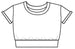 FRENCH TERRY TEE - SALTWATER TAFFY
