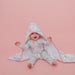 PREMIUM BABY KNIT HOODED TOWEL - GENEVIEVE