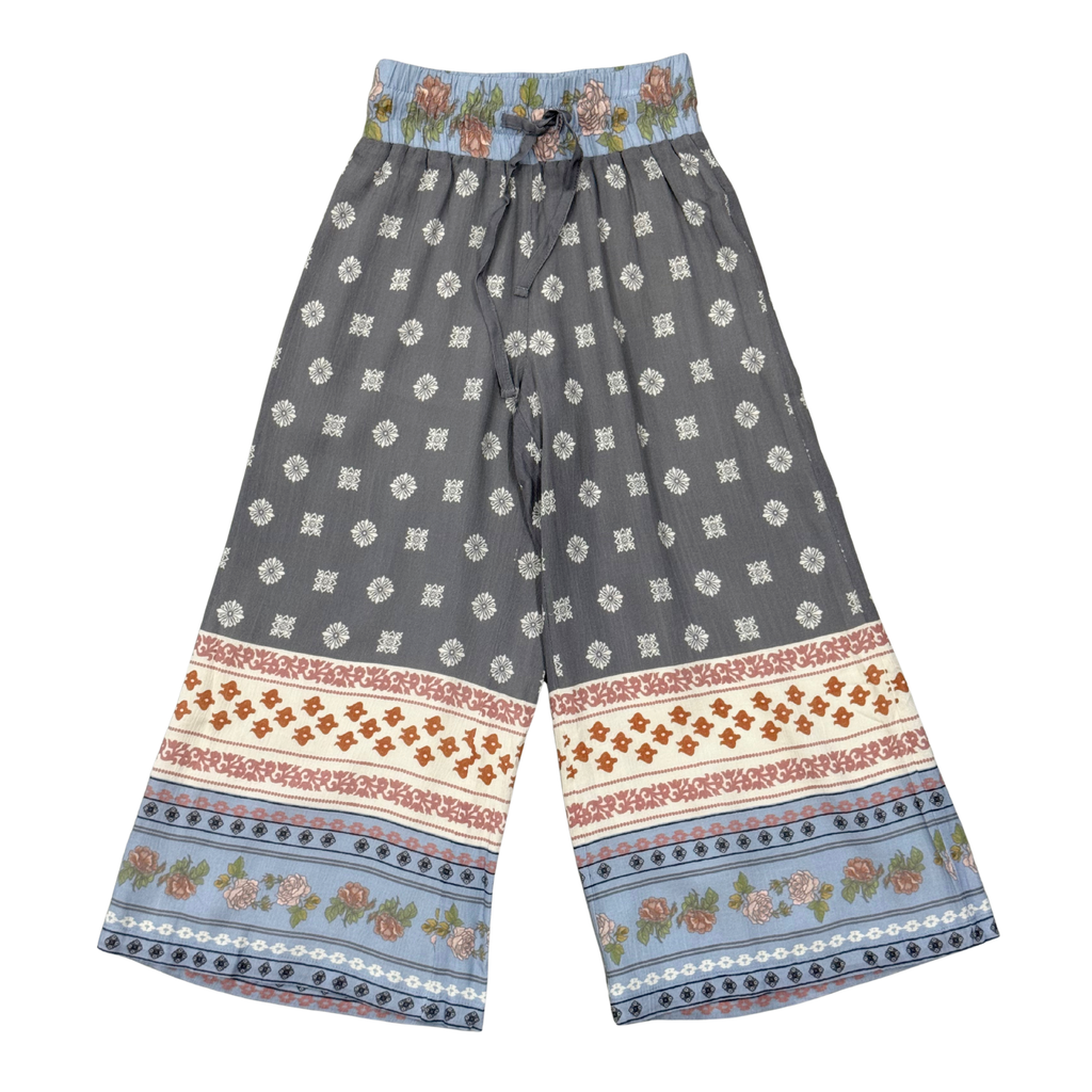 BOHO WIDE LEG FLOWY PANTS
