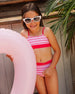 Block Party Bikini - Candy Stripe
