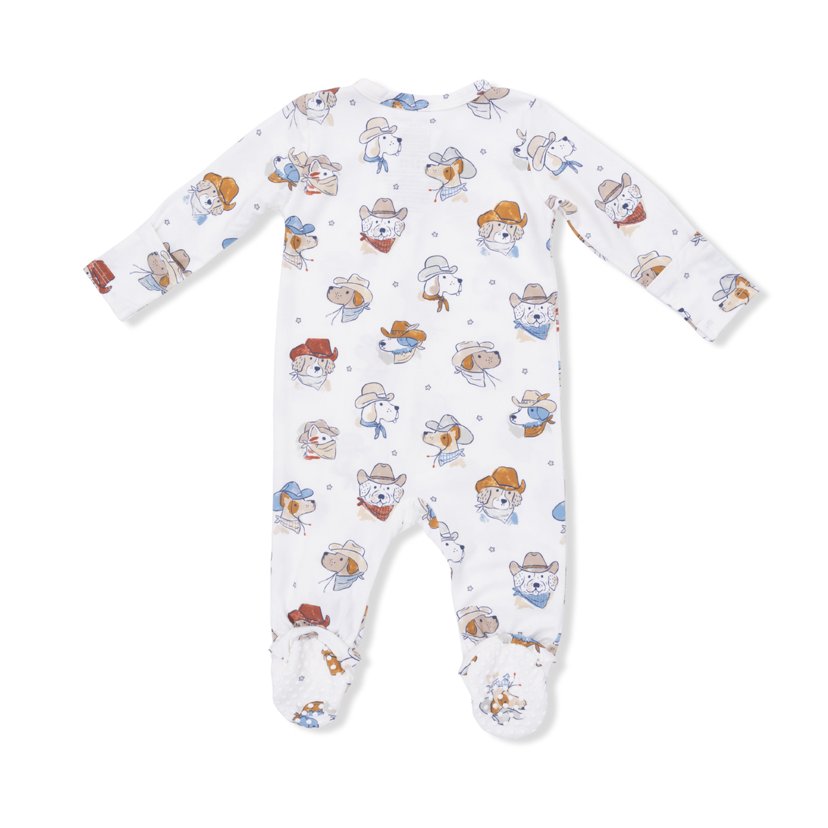 Cowdogs  2 Way Zipper Footie