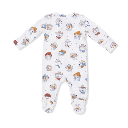 Cowdogs  2 Way Zipper Footie