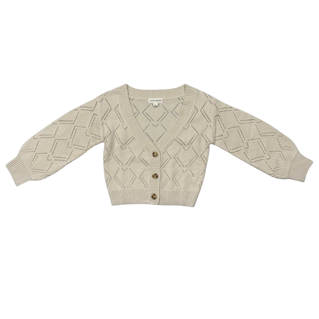 TEXTURED SWEATER CARDIGAN
