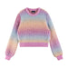 Kids (7-16) Cropped Ombre Sweater | Multicolor