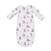 Mixed Sports Bears - Bundle Gown And Knotted Hat 0-3M