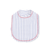 Baseball Stripe  Feeding Bib