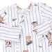 Mixed Sports Bears - Bundle Gown And Knotted Hat 0-3M