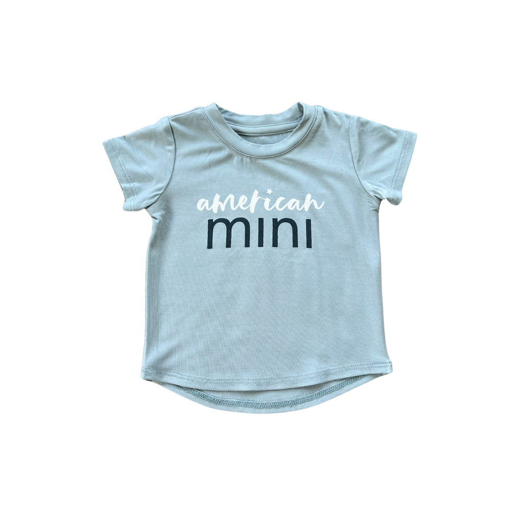 SHORT SLEEVE TEE - AMERICAN MINI