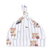 Mixed Sports Bears - Bundle Gown And Knotted Hat 0-3M