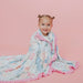 RUFFLED THREE-LAYER QUILT - GENEVIEVE