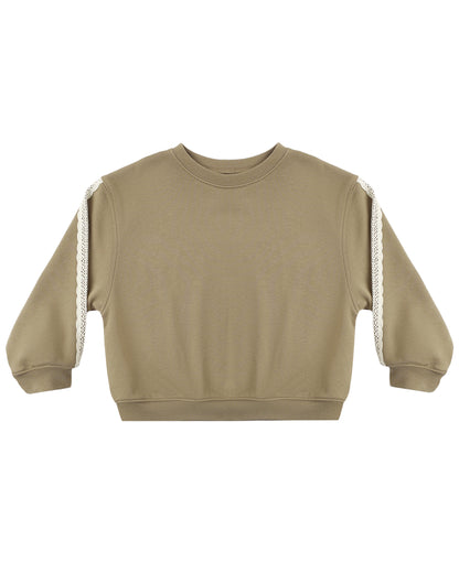 OVERSIZED SWEATSHIRT OLIVE