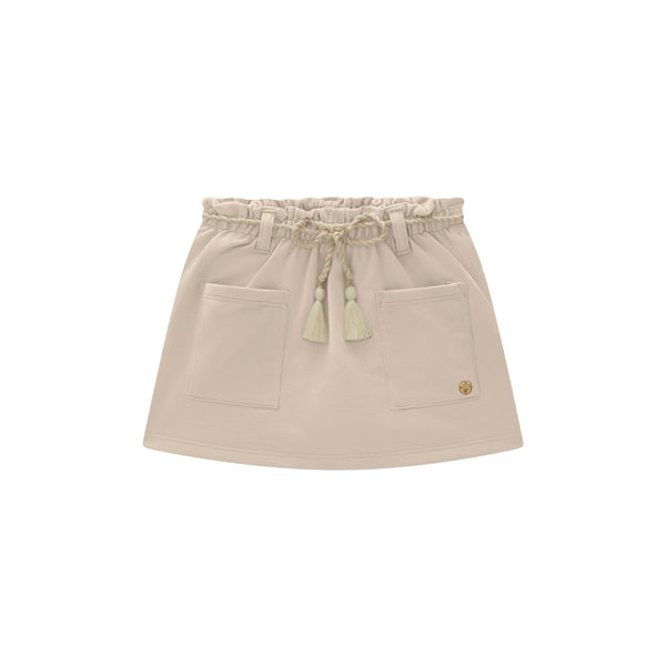 skirt - almond